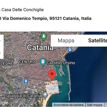 Casa de Férias La Casa Delle Conchiglie Catânia